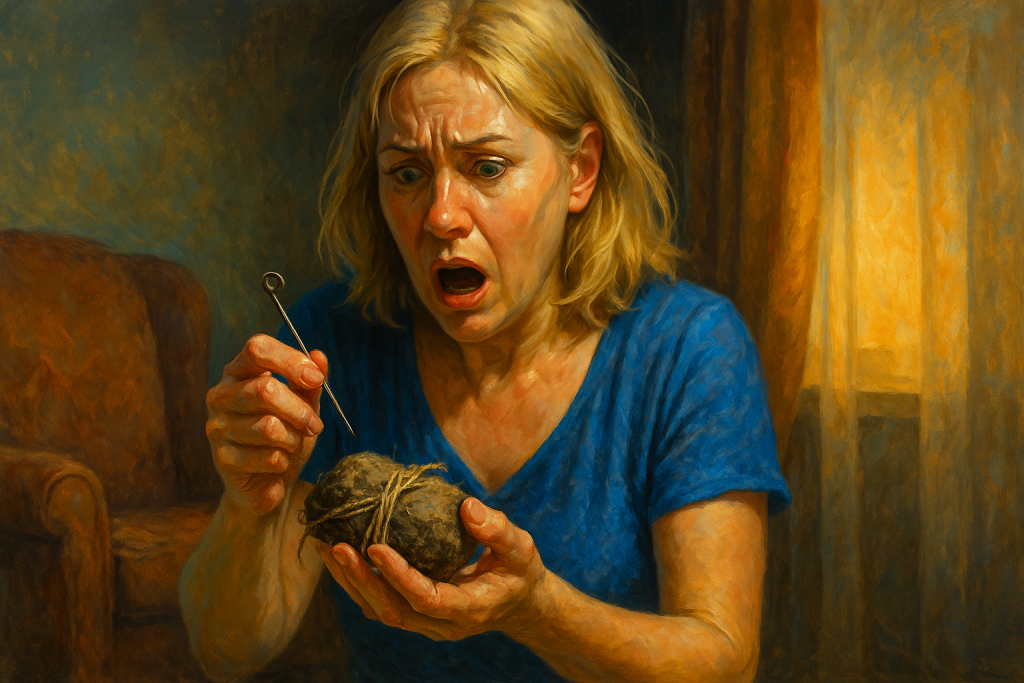 Колдовство по-родственному. Моя соседка нашла в доме подклад